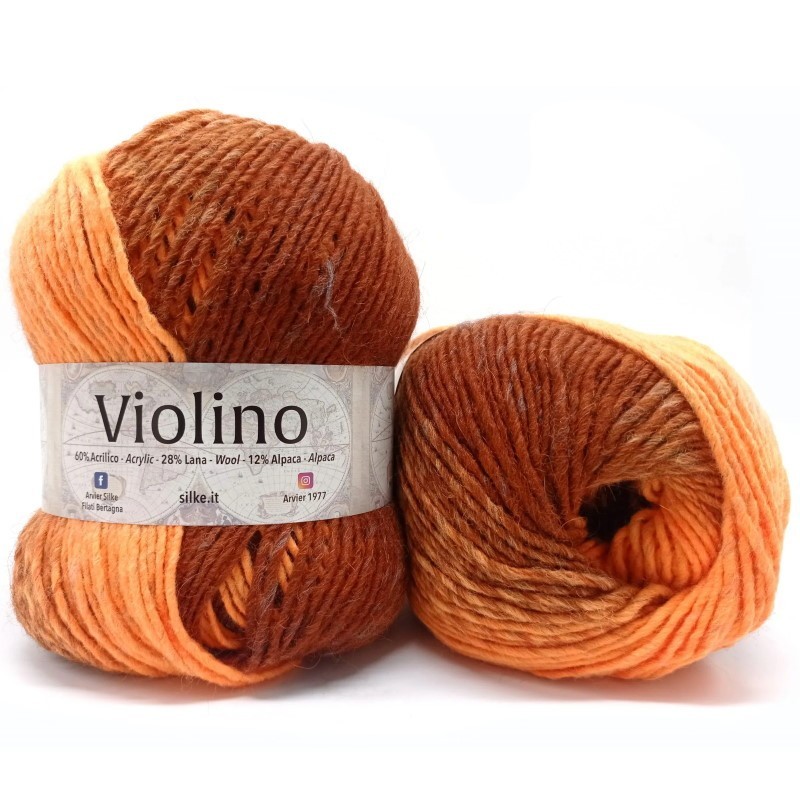 Lana Sfumata VIOLINO Silke gomitolo 150gr.